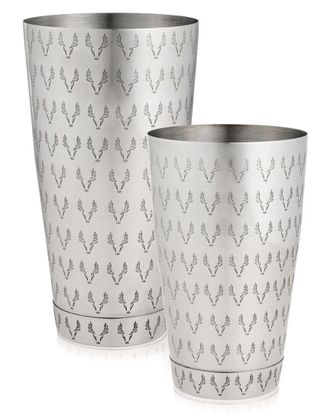 Viski Stainless Shaker Tin Set