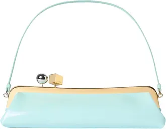 Jacquemus Aqua Salon Large Clutch