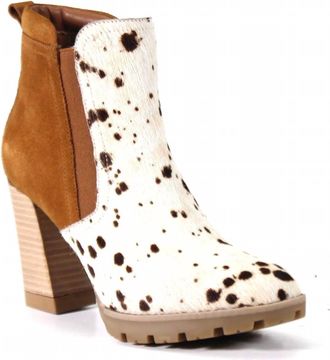 Diba Womens Villa Nella Boots In White/black