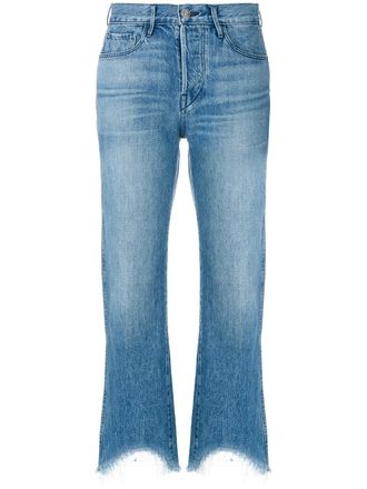 3x1 Austin cropped jeans - Blauw