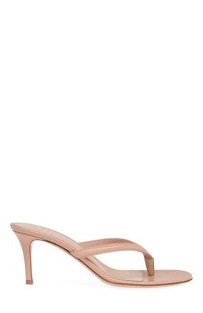 Gianvito Rossi Calypso Sandals in Pink Nappa at Nordstrom, Size 34.5