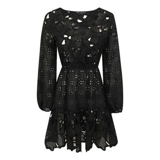Ermanno Scervino Short Dress - female - Ermanno Scervino - Short Dresses - Black - XS - Dresses