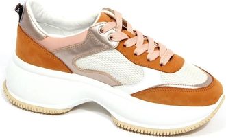 Hogan Maxi I Active Sneakers - Dames - Sneakers - Veelkleurig - 40 EU - Leer - Schoenen