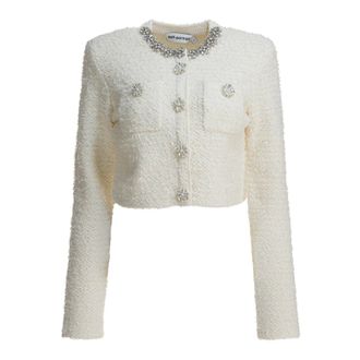 Self Portrait Donna, Maglie, Beige, M, new