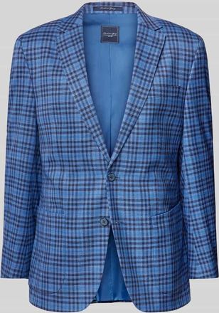 Christian Berg Sakko mit aufgesetzten Taschen in Royal, Größe 102