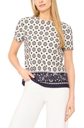 Ted Baker Willow Knit Top in Antique White at Nordstrom, Size X-Large