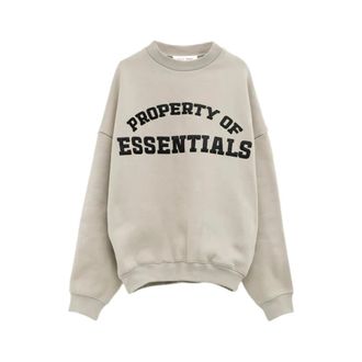 Fear of God Sweatshirts, male, Gray, Size: 3XL Property Lounge Crewneck