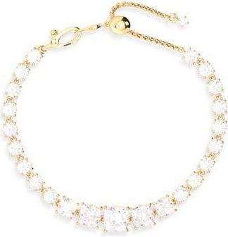 Nadri Rockstars Cubic Zirconia Line Bracelet in Gold at Nordstrom Rack