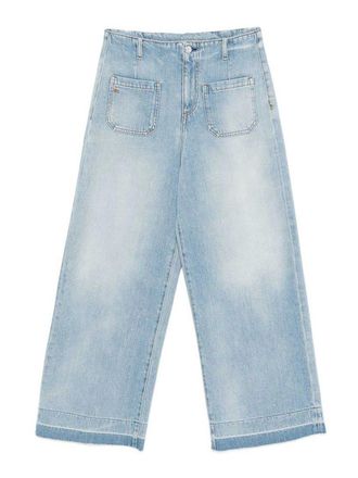 Nine In The Morning Naia Jeans In Sky Blue Denim With Wide Leg