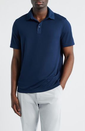 G/Fore Essential Performance Piqu&eacute; Golf Polo in Twilight at Nordstrom, Size Xx-Large