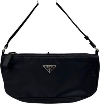 Prada Black Nylon Pouch (Pre-Owned)