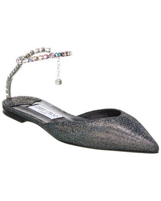 Jimmy Choo London Saeda Suede Flat