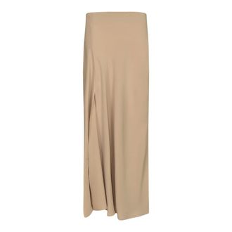 P.A.R.O.S.H. Maxi Skirts, female, Brown, M, Maxi Skirt