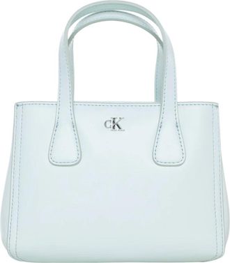 Calvin Klein Verfijnde Crossbody Tas - Dames - Mini tas - Groen - ONE Size - Leer - Tassen