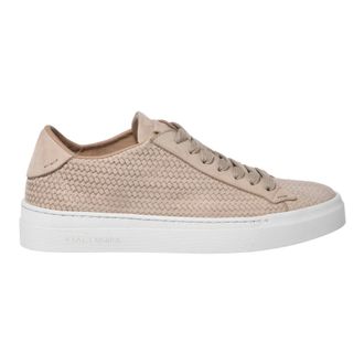 Baldinini Woven Nubuck Sneaker - female - Baldinini - Sneakers - Beige - 5 1/2 UK - Shoes