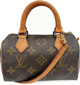 Louis Vuitton Monogram Monogram Monogram Leather Boston Bag (Pre-Owned)