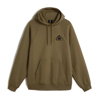 Vans MTE Crestline Logo Pullover - Heren - Hoodies - Bruin - S - Katoen - Hoodies & sweatvesten