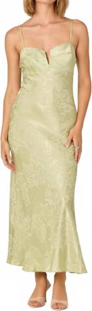 Astr Tyla Maxi Dress In Green
