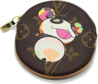Louis Vuitton Brown Monogram Panda Monogram Monogram Chain/Shoulder Wallet (Pre-Owned)