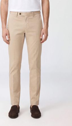 Pantaloni Torino Pantaloni chino slim fit in cotone stretch con tasche a filetto