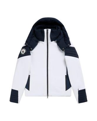 Amundsen & Scott Wedeln Jacket Mens in White/faded Navy at Nordstrom, Size Small Eu