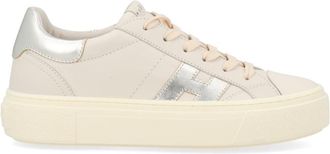 Hogan Off White Logo Sneakers