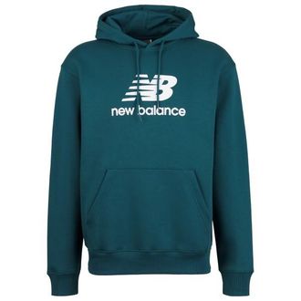 New Balance Sport Essentials Fleece Logo Hoodie Hoodie f&uuml;r Herren | blau