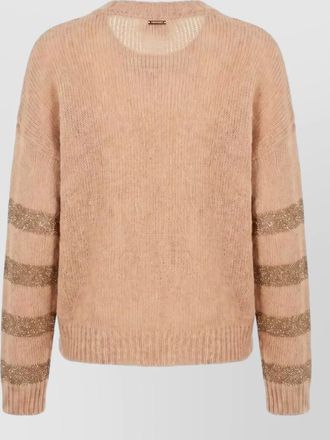 Twin-Set silk crewneck sweatshirt