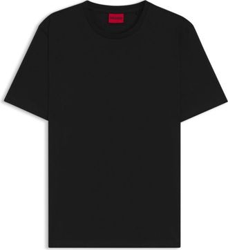 HUGO BOSS Slim-fit T-shirt with mercerised cotton