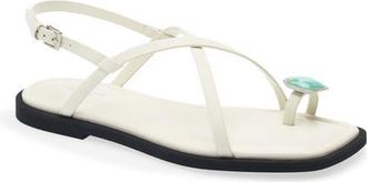 Rag & Bone Remi Slingback Sandal in Antique White at Nordstrom, Size 6.5Us