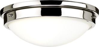 Netlighting Gravity Round Flush Light Polished Nickel