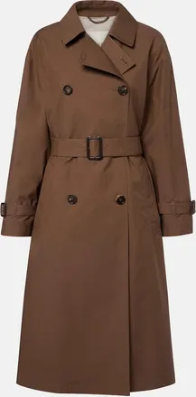 Max Mara Cotton-blend trench coat