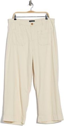 Sanctuary Soft Marine Wide Leg Crop Pants in Macrame at Nordstrom Rack, Size 24W