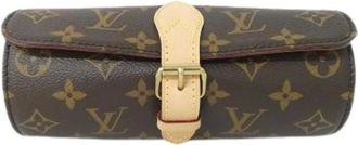Louis Vuitton Pre-owned Accessories, female, Brown, Size: ONE SIZE Pre-owned Vintage Pouch