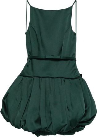 Retrofête Isolde mini-jurk - Groen