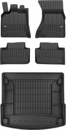 OEM Set Tappetini In Gomma 3d Per Porsche Macan Dal 2013