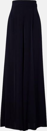 Max Mara High-rise cady wide-leg pants