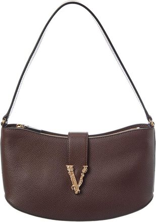 Versace Leather Hobo Bag