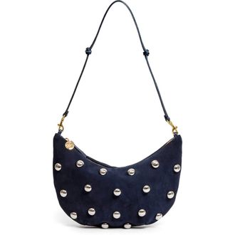 Clare Vivier Lune Shoulder Bag in Navy at Nordstrom