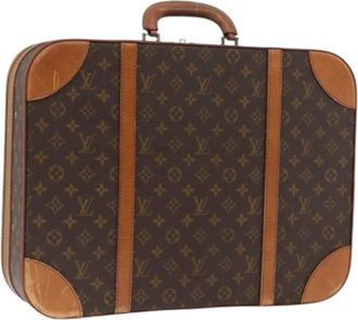 Louis Vuitton Pre-owned Weekend Bags, female, Brown, Size: ONE SIZE Pre-owned Vintage Monogram Trunk