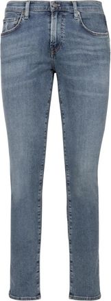 Citizens Of Humanity Stretch Katoen Jeans - Heren - Skinny Jeans - Blauw - W33 - Katoen - Jeans