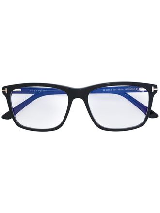Tom Ford Eyewear square glasses - Zwart
