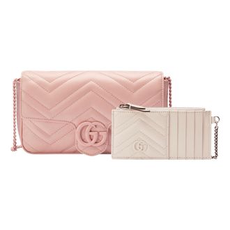Gucci (WMNS) Gucci GG Marmont Mini Bag Light Pink 751526-AACX5-5945
