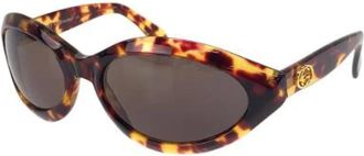 Gucci Pre-owned Accessories, female, Brown, Size: ONE SIZE Pre-owned Plastic Sunglasses