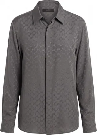 Gucci Gg Jacquard Shirt
