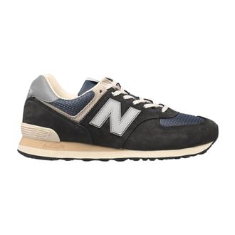 New Balance Sneakers, male, Black, 11 1/2 UK, 574