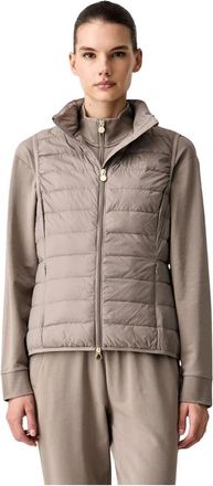 Emporio Armani Gilet imbottito - - Jackets - Donna - Marrone - XL