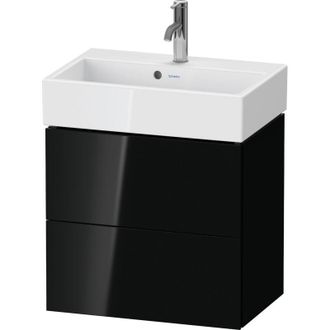 Duravit L-cube Mueble De Ba&ntilde;o De Pared Compact, 2 Cajones, Ancho: - Duravit
