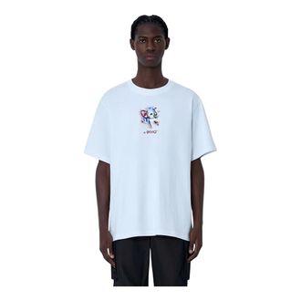 Awake NY T-Shirts, male, White, Size: XL Graphic Motif Cotton T-Shirt