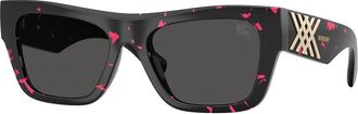 Burberry BE4490U 412687 Womens Sunglasses Tortoiseshell Size 53